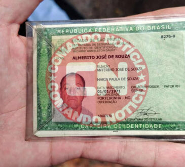 Documentos e carteira perdidos