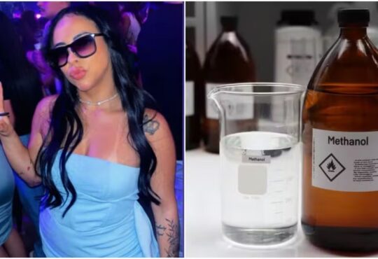 Morte bebida methanol sbc