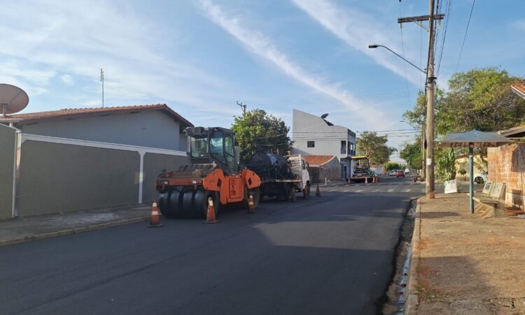 Recapeamento rua renato riggio indaiatuba