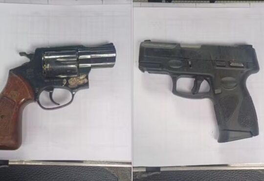 Baep mata dois e apreende duas armas em hortolândia