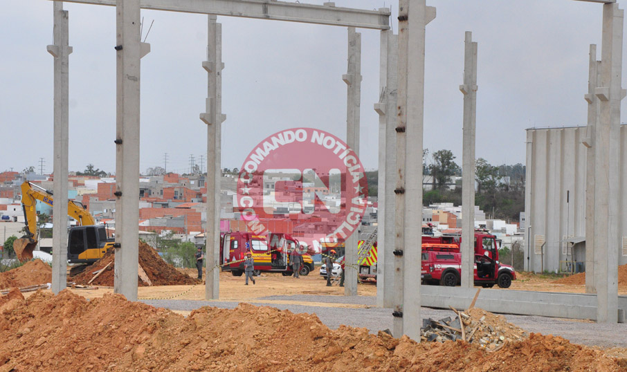 Resgate de soterrado bombeiros