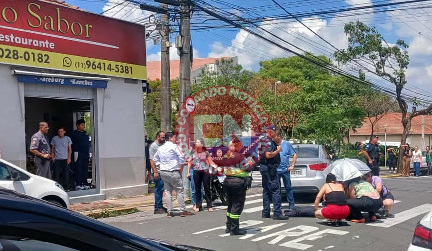 Acidente de moto em salto 2