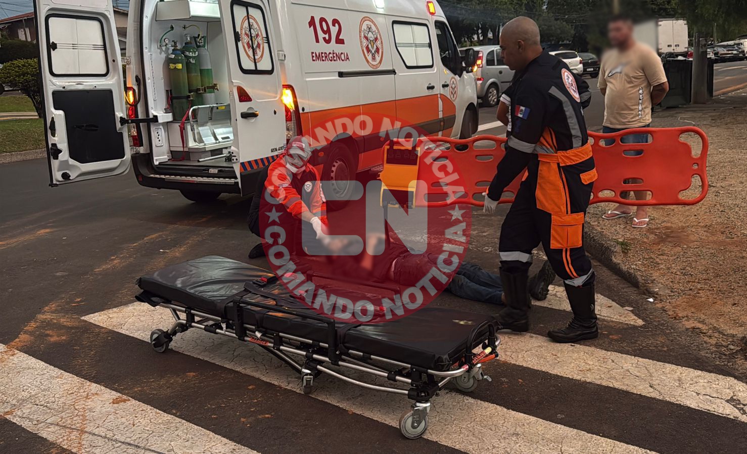 Acidente moto e carro bom principio