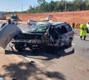 Acidente grave rio claro