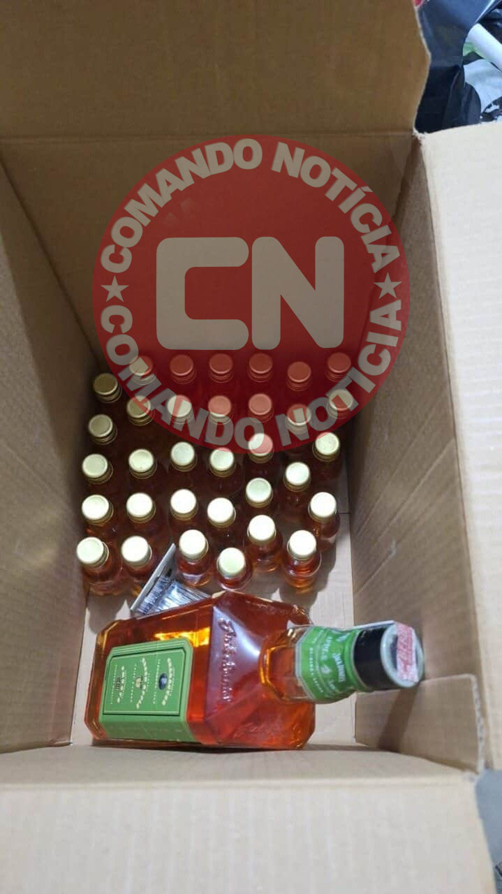 Bebbidas falsificadas em salto cópia