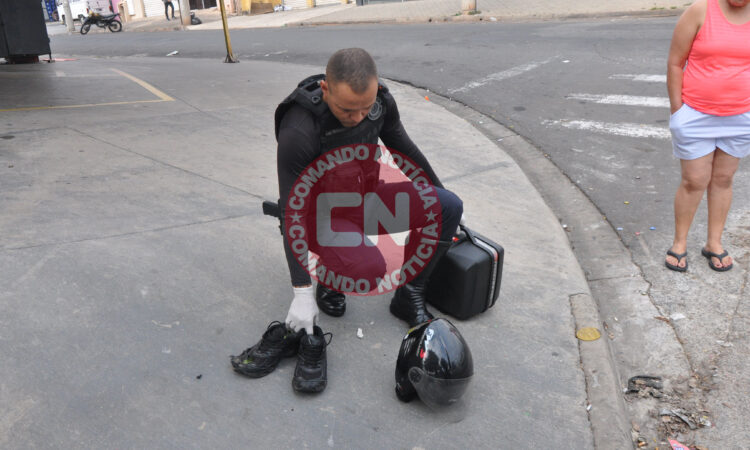 ColisÃo moto e carro rua 81