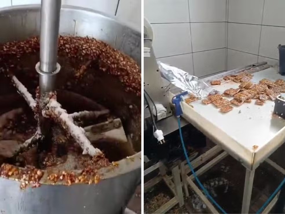 Fabrica clandestina de doce jd itaguaÇu