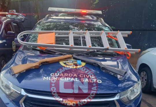 Gcm salto prebde bandidos de creche