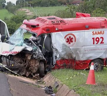 Grave acidente samu ribeirÂo preto cacÁ travo