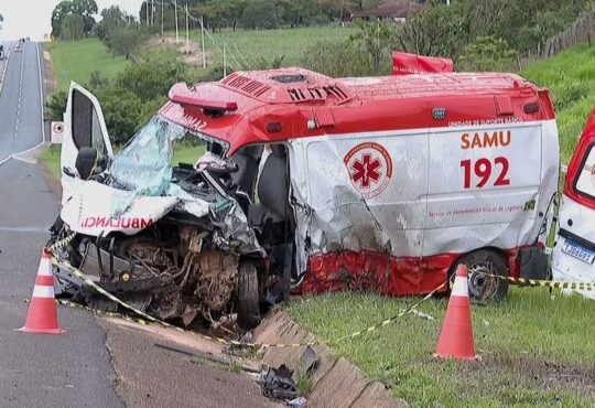 Grave acidente samu ribeirÂo preto cacÁ travo