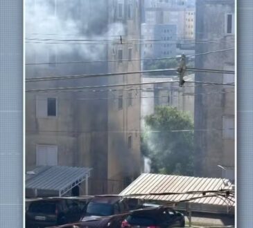 Incendio em predio em campinas
