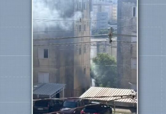 Incendio em predio em campinas