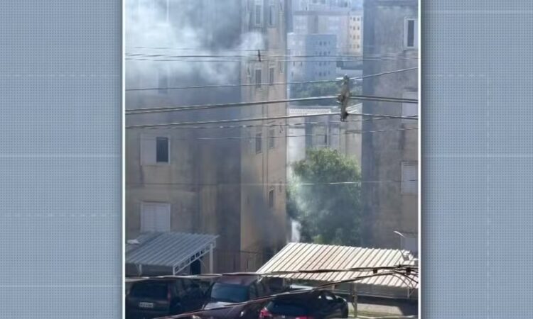 Incendio em predio em campinas