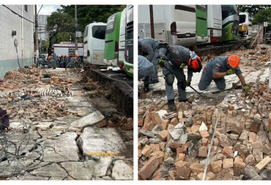 Muro cai en bras e mata três tv globo