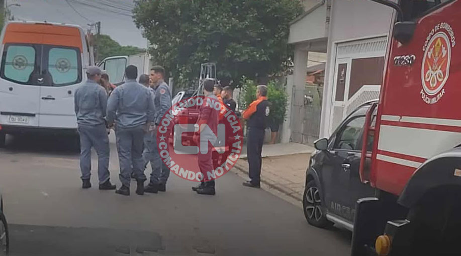 Senhora de 93 anos engasga