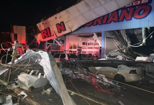 Tempestade parana ari dias aen