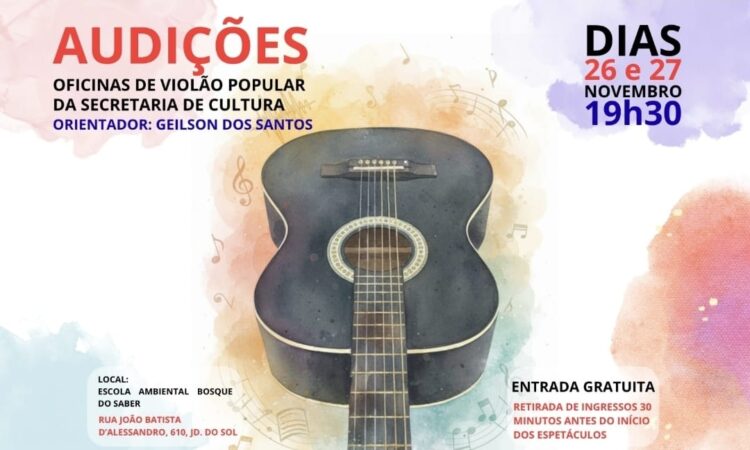 Violão bosque saber