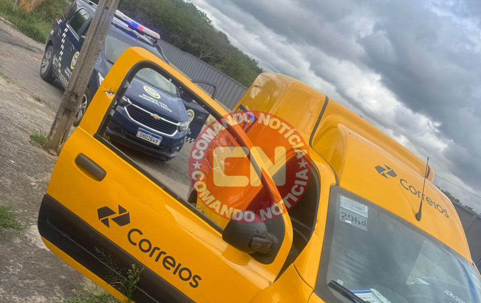 Furto carro correios em salto1