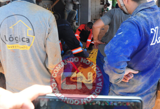 Queda de tralhador obra tancredo neves