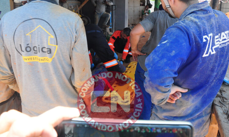 Queda de tralhador obra tancredo neves