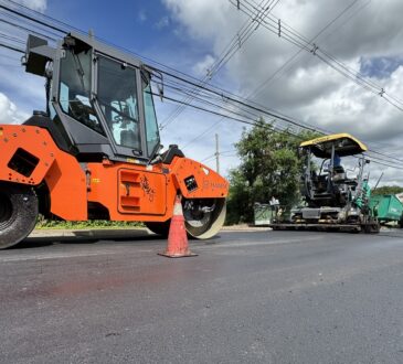 Asfalto estrada do sapezal