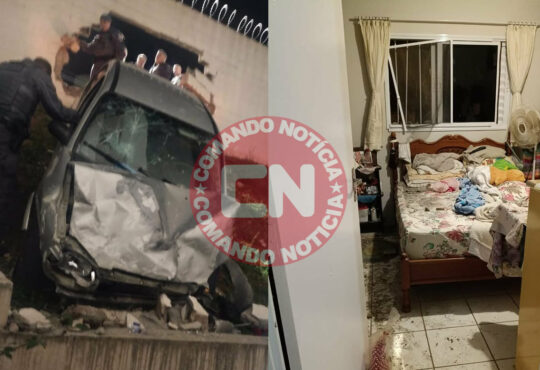Carro invade condominio embauba 3