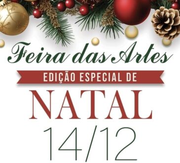 Feira das artes feliz natal