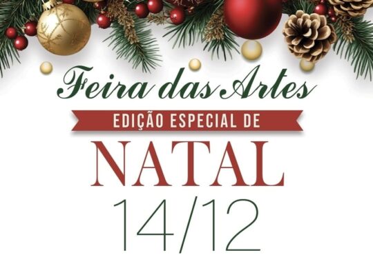 Feira das artes feliz natal