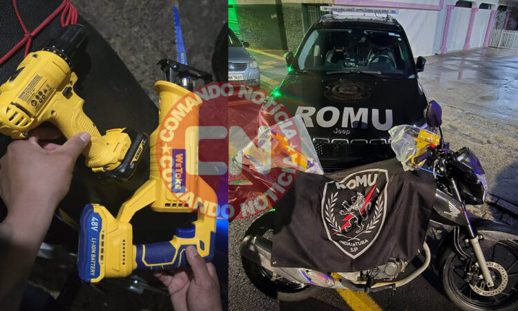 Furto ferramentas casa do gesseiro