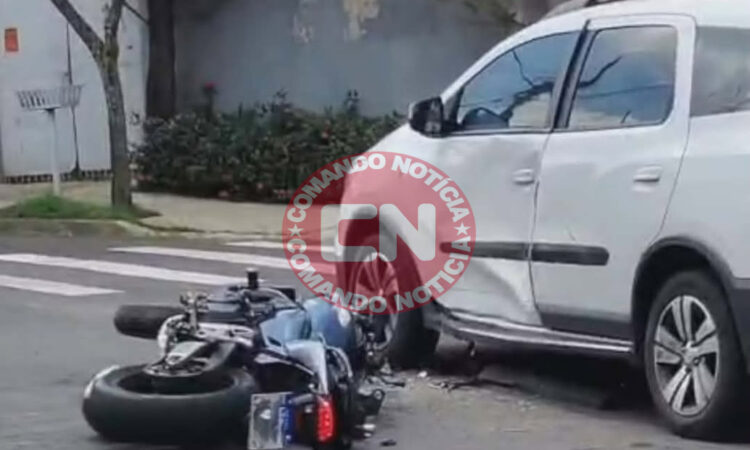 Hornet colide em spin monte verde