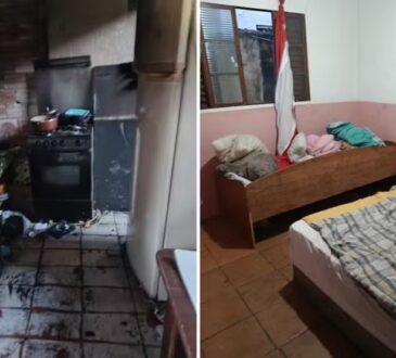 Homem taca fogo em casa cabreúva