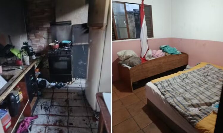 Homem taca fogo em casa cabreúva