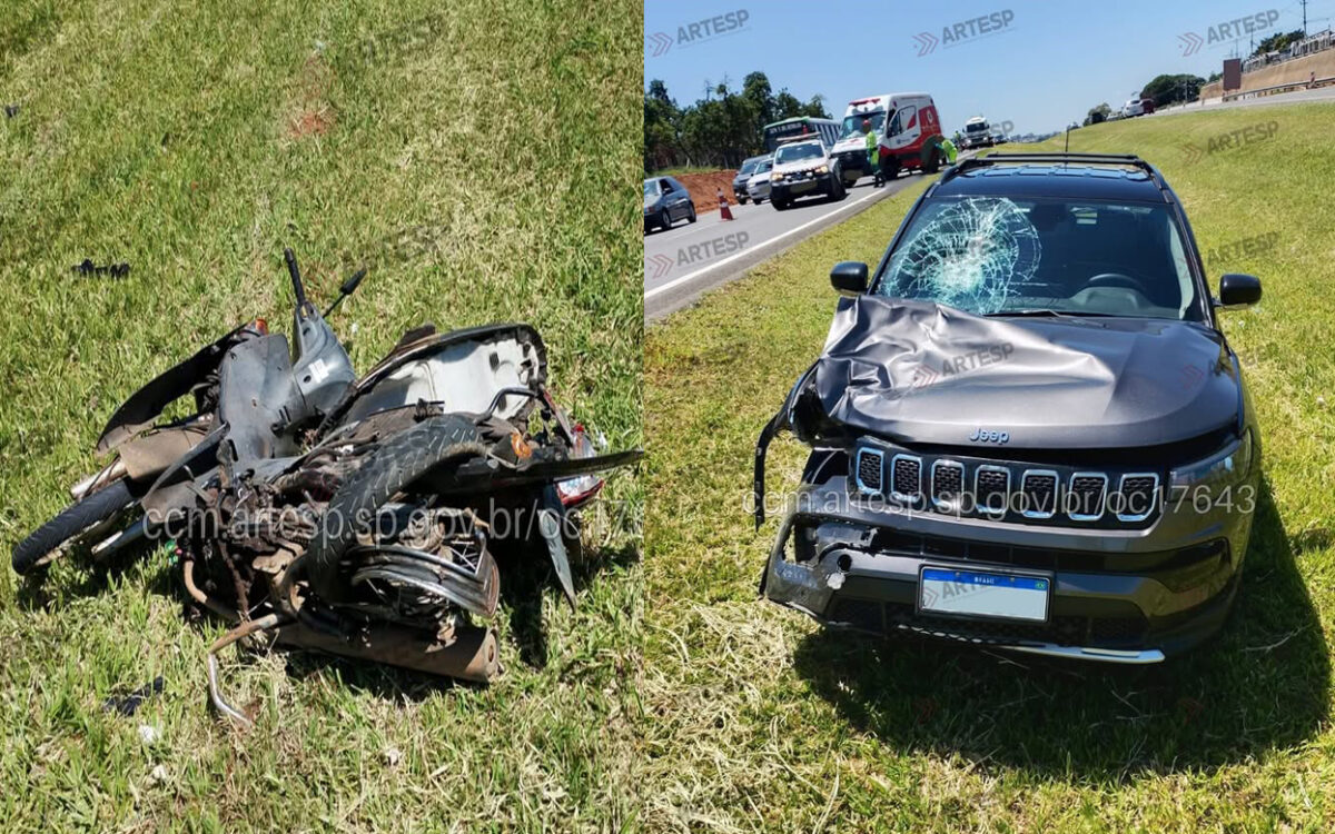 Morte motociclista de biz sp332