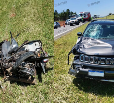Morte motociclista de biz sp332
