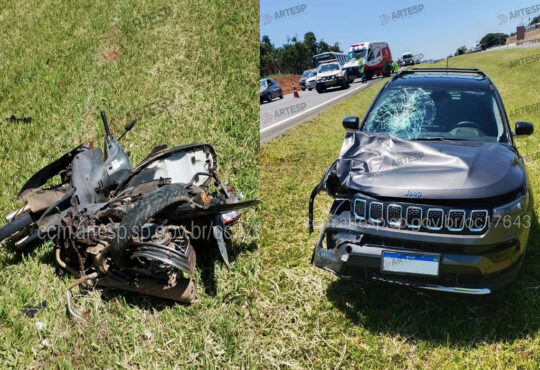 Morte motociclista de biz sp332