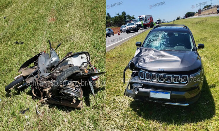 Morte motociclista de biz sp332