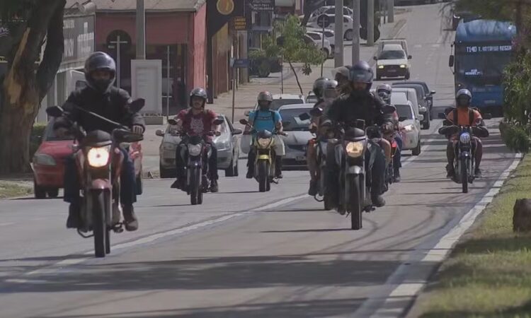 Moto proibido faixa brt sorocaba tv tem