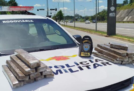 Pm rodoviaria tijolos maconha menor itu