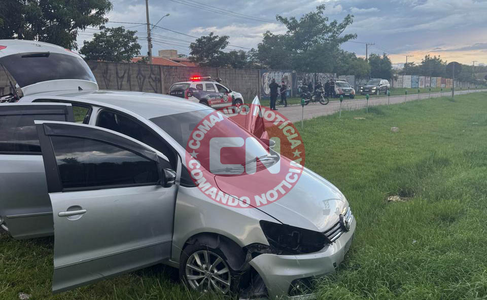 Perseguição apos furto atacadão