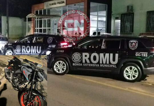 Romu recupera moto de rolezinho