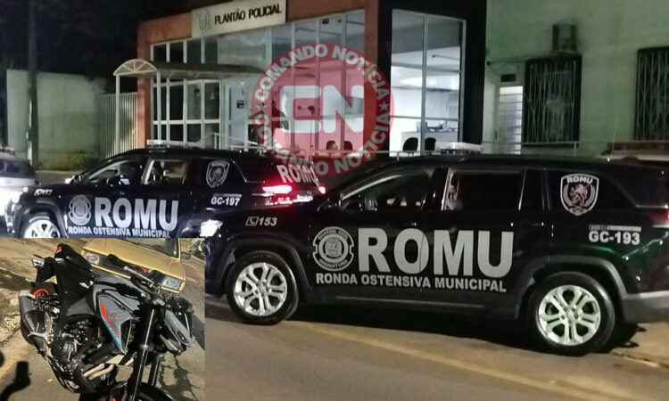 Romu recupera moto de rolezinho