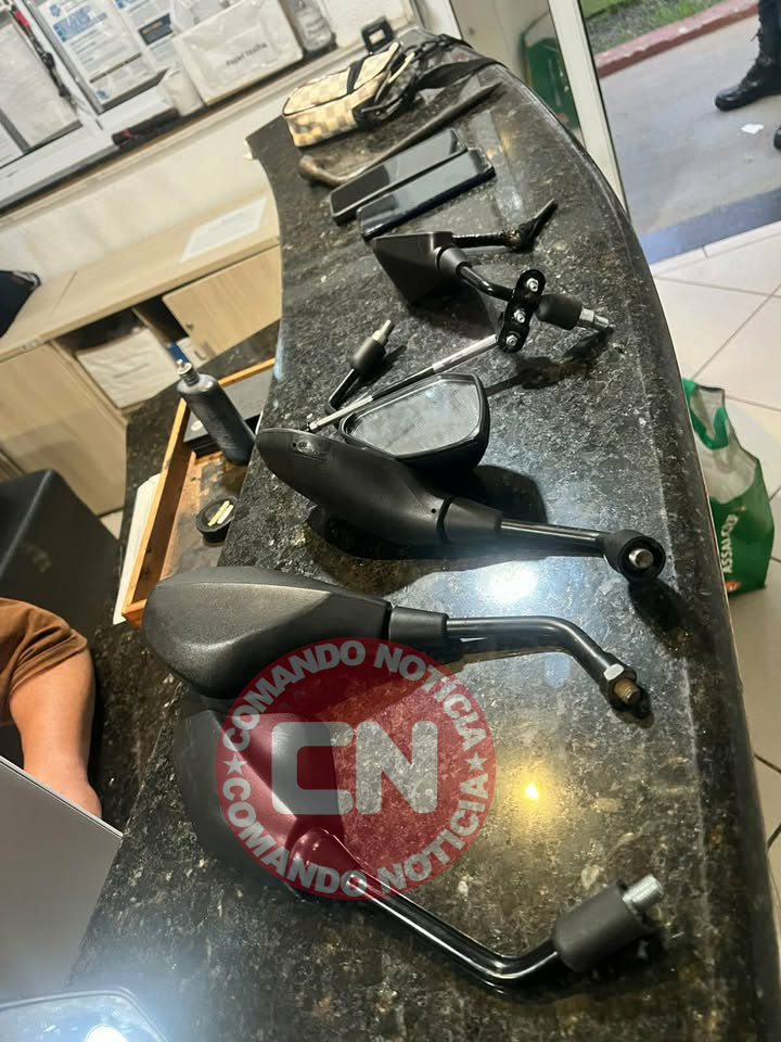 Retrovisores furtados