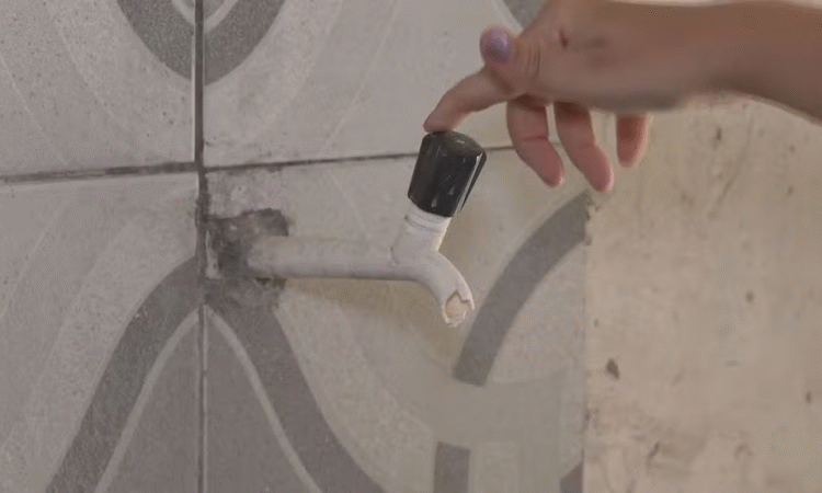 Rodizio agua em salto eptv