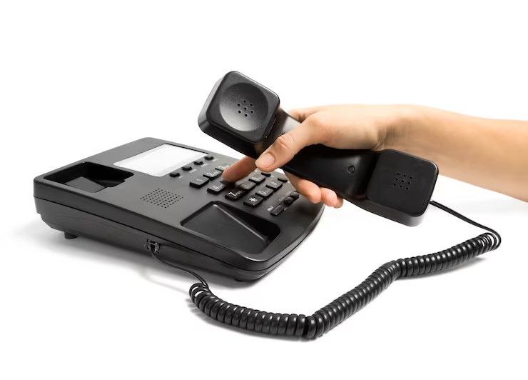 Telefone fixo freepik