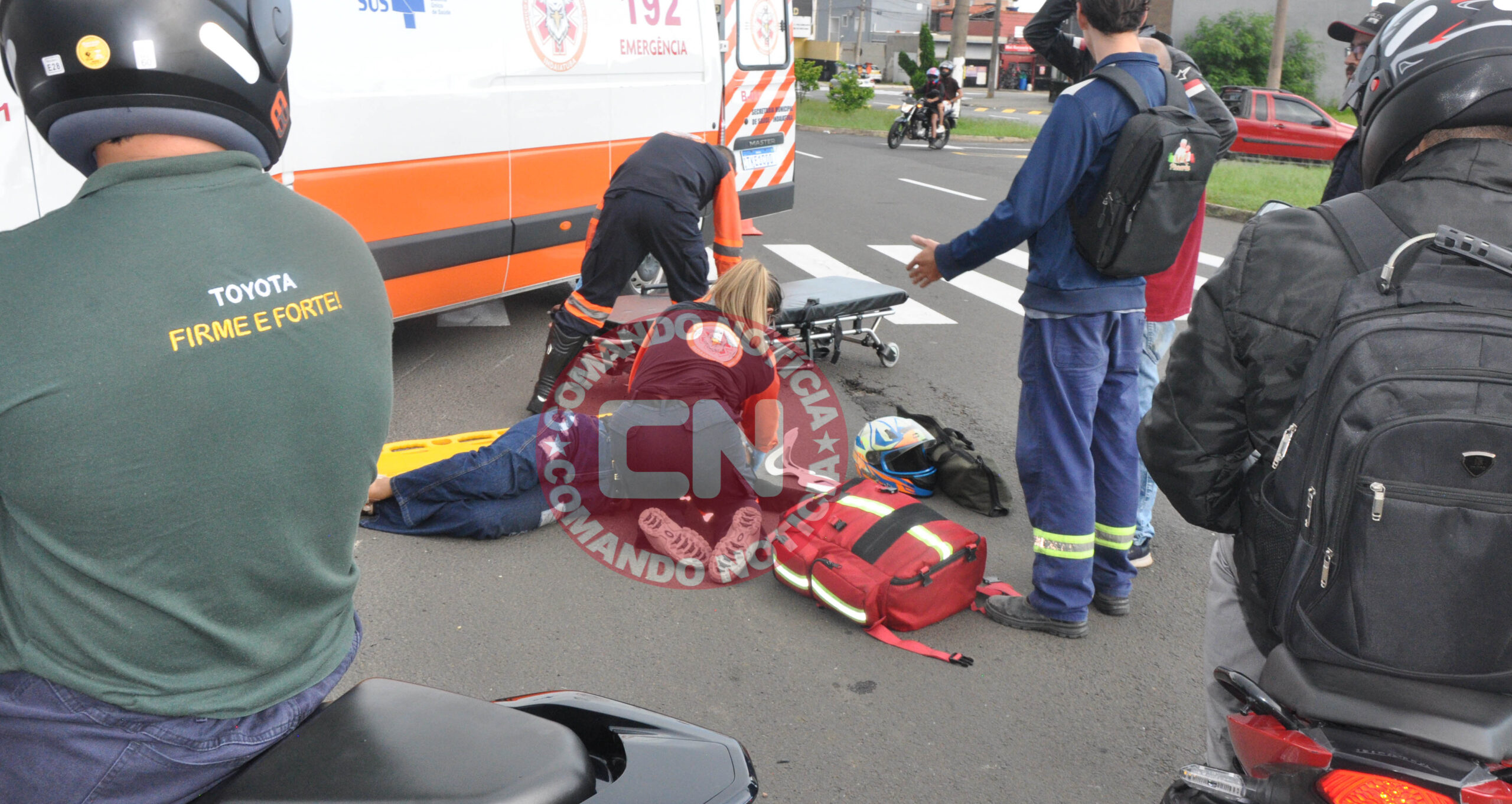 ColisÃo duas motos uniÃo 2