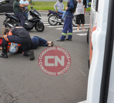 ColisÃo duas motos uniÃo