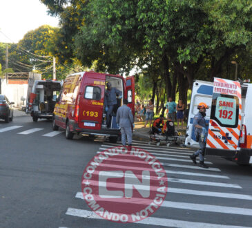 ColisÃo duas motos vicente genaro 1