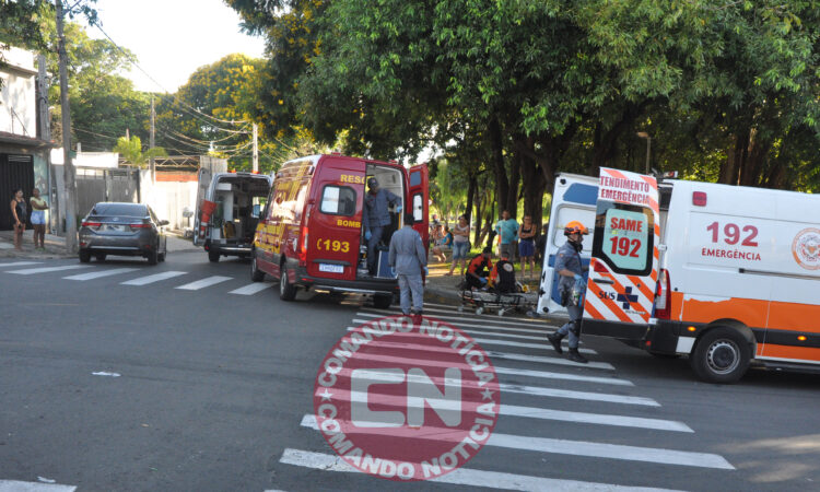 ColisÃo duas motos vicente genaro 1