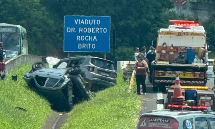 Capotamento rodovia de campinas eptv