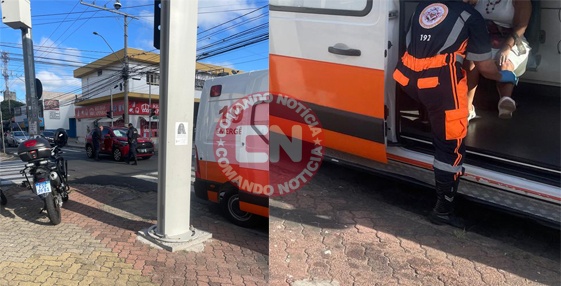 Colisão centro 15 com 11